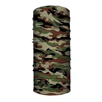 Бандана LOSRAKETOS SA-50619 BASIC MILITARY CAMO FLEECE