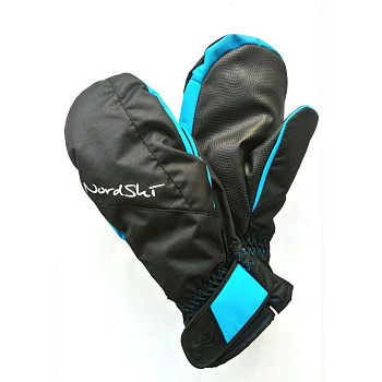 Варежки NORDSKI Arctic Black/Blue Membrane