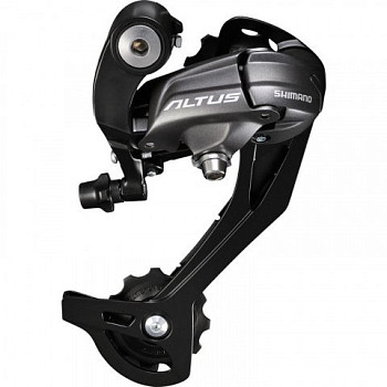 Переключатель задний SHIMANO ERDM370SGSL ALTUS 2-4000 9ск. резьба длинный черный