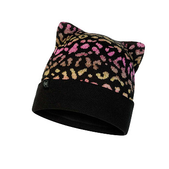 Шапка BUFF Jr Knitted&Polar Hat Alisa Black 120863.999.10.00